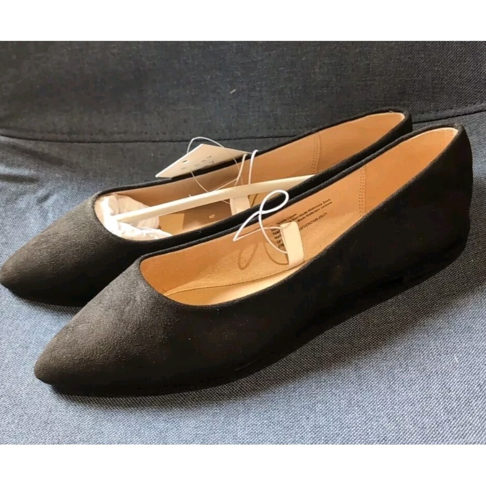 Women's Corinna Ballet Flats - A New Day Mahogany size 6.5